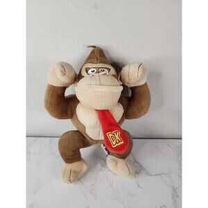 DONKEY KONG 8" Nintendo Super Mario Bros Plush Toy Stuffed